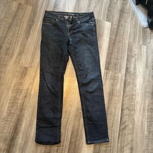 Men's Black Bull Slim Fit Jeans - dark wash